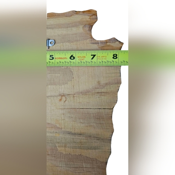 Handmade Vintage Wooden Plaque with Indigenous Girl and Puppy Native American​ - Picture 6 of 7